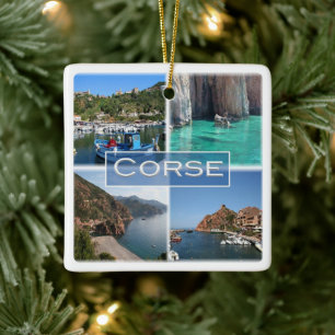 zFR017 CORSICA CORSE, Frankreich, Keramikornament