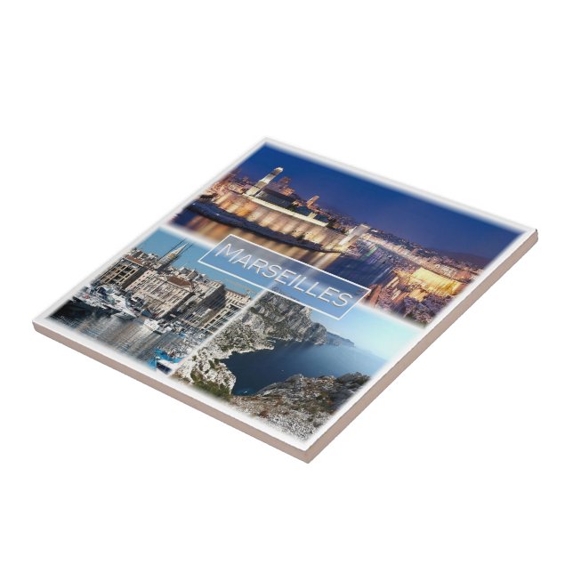 zFR036 MARSEILLES, Frankreich, Fliese (Seite)