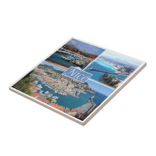 zFR044 NICE, Provence, Frankreich Fliese