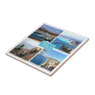 zFR045 NICE, Provence, Frankreich, Fliese