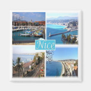 zFR045 NICE, Provence, Frankreich, Kühlschrank Magnet