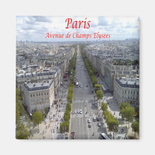 zFR063 CHAMPS-ELYSÉES, Paris, Frankreich, Kühlschr Magnet