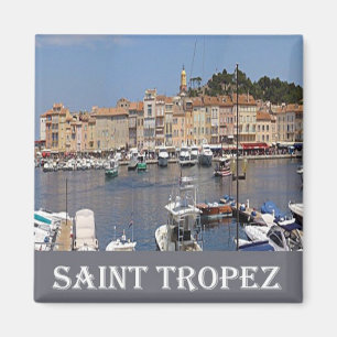 zFR079 SAINT TROPEZ, Côte d'Azur, Kühlschrank Magnet