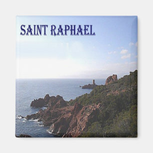 zFR080 SAINT RAPHAEL, Côte d'Azur, Kühlschrank Magnet