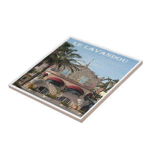 zFR090 LE LAVANDOU, Côte d'Ivoire, Frankreich, Fliese