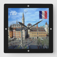 zFR136 Panorama von LILLE, Frankreich,