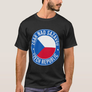 Zgar Nad Sazavou, Tschechische Republik Stadt T-Sh T-Shirt