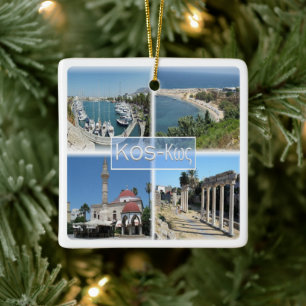 zGR020 Mosaik von KOS, Griechenland, Europa, Keramikornament