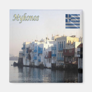 zGR115 MYKONOS, Chora, Griechenland, Kühlschrank Magnet