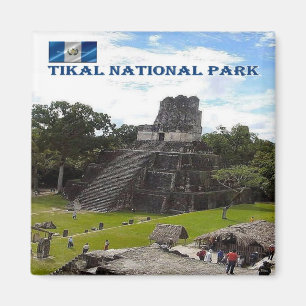 zGT016 TIKAL Nationalpark, Guatemala, Kühlschrank Magnet