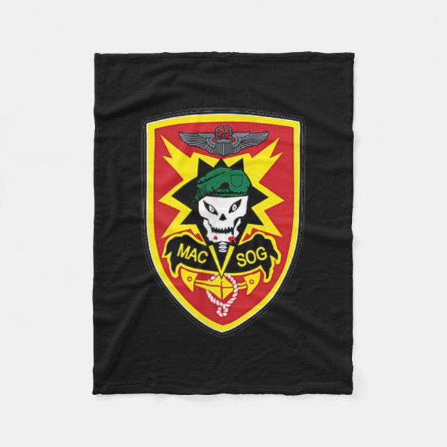 Zgxblwjhbsy Kreationen Co Macau-sog Vietnam War Mi Fleecedecke (Vorderseite)