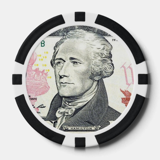 ZH10 Poker-Chip Pokerchips (Vorderseite)