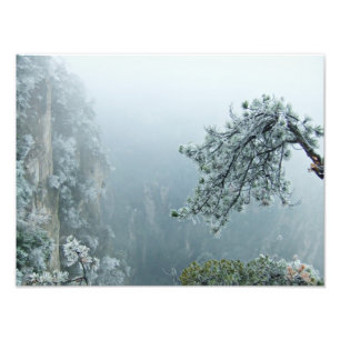 Zhangjiajie National Forest Park, Hunan China Fotodruck