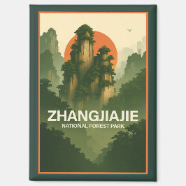 Zhangjiajie National Forest Park Magnet