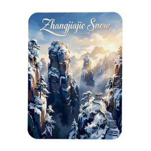 Zhangjiajie Nationalpark China Magnet