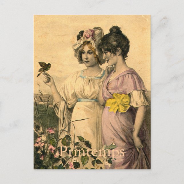 ZHR0011, Printemps Postkarte (Vorderseite)