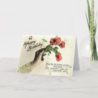 ZHR0024 1910 Ein glücklicher Geburtstag Karte