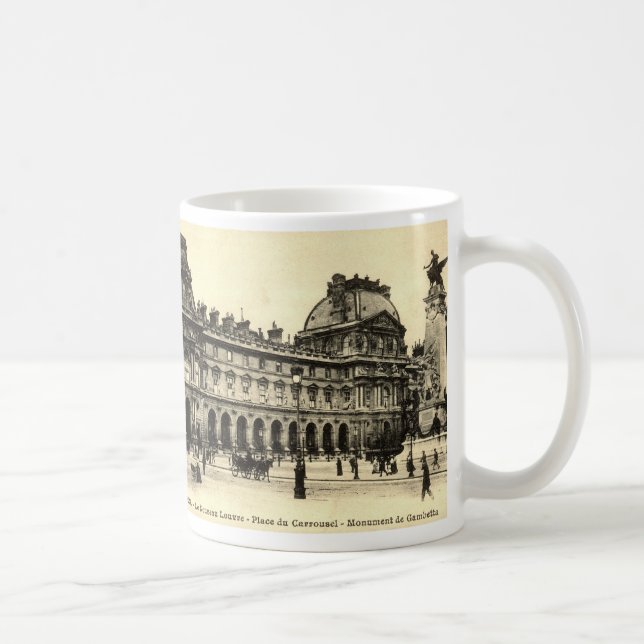 ZHR0035 Vintage 1905 Jalousie, Paris, Frankreich Kaffeetasse (Rechts)