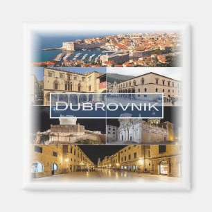 zHR003 DUBROVNIK - Kroatien - Kühlschrank Magnet