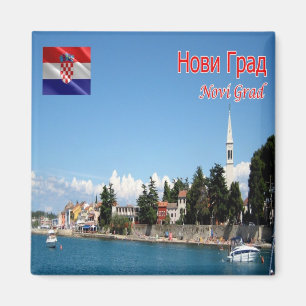 zHR013 NOVIGRAD, Kroatien, Novigrad, Kühlschrank Magnet