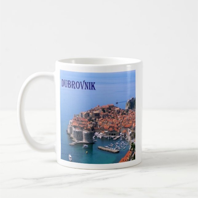 zHR017 DUBROVNIK, Kroatien, Kaffeetasse (Links)