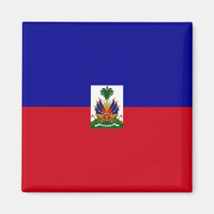 zHT001 HAITI FLAG, Amerika, Kühlschrank Magnet