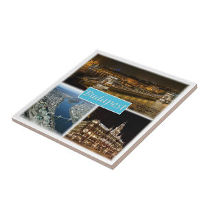 zHU003 BUDAPEST Ungarn, Fliese