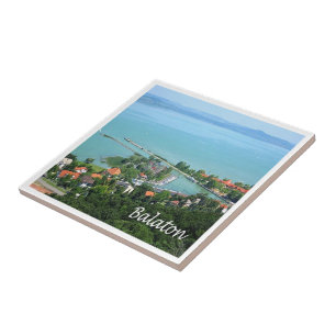 zHU009 BALATON, Ungarn, Europa, Fliese