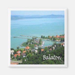 zHU009 BALATON, Ungarn, Europa, Kühlschrank Magnet