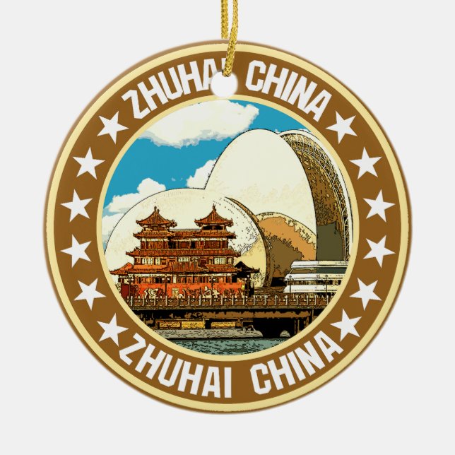 Zhuhai Keramik Ornament (Vorne)