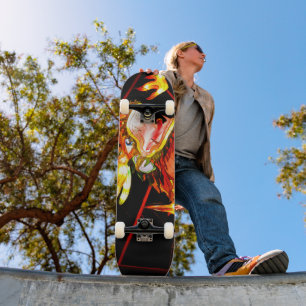Zhulong Feuerdrache Skateboard