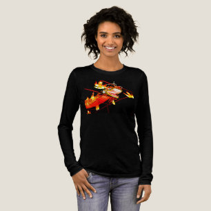 Zhulong-Feuerdrache Tri-Blend Shirt