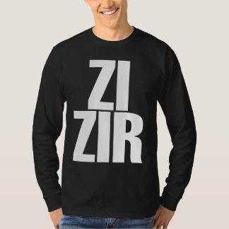 Zi Zir Große Offensichtliche Nichtbinäre Pronomen T-Shirt