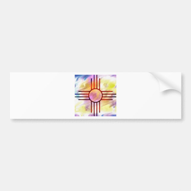 Zia Autoaufkleber (Vorne)