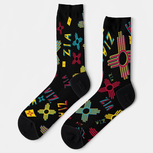Zia Collage Socks Socken (Linkes Detail)
