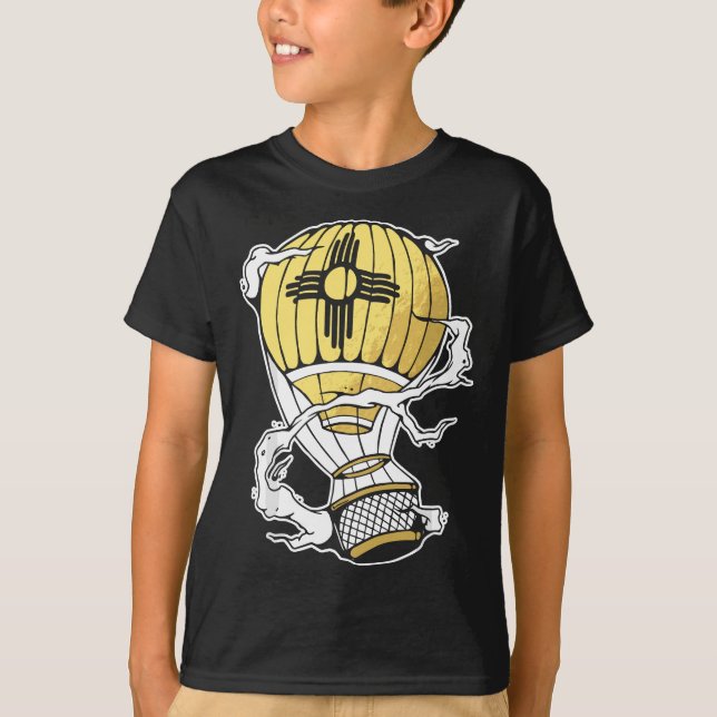 Zia Hot Air Ballon T-Shirt (Vorderseite)
