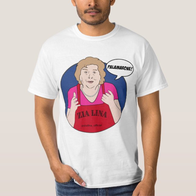 Zia Lina "Palamarone"! T - Shirt der Männer (Vorderseite)