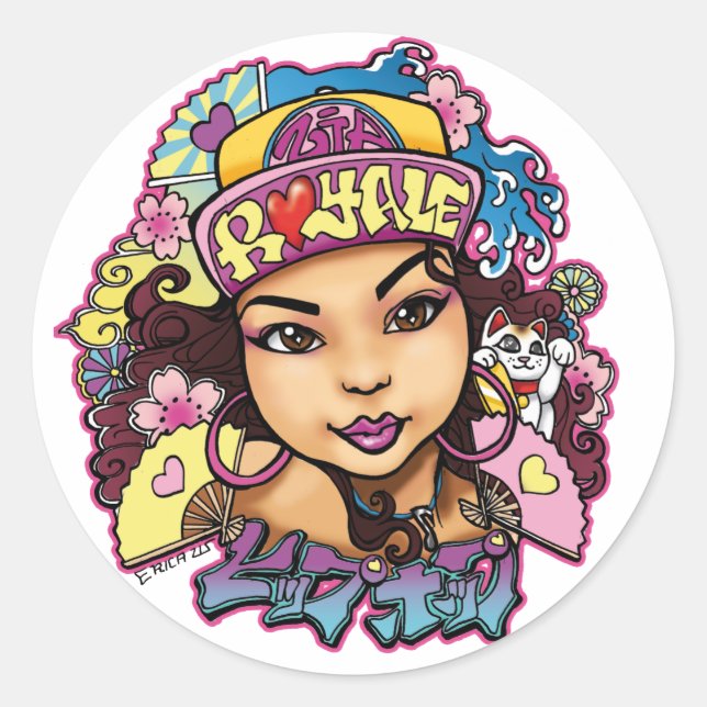Zia Royale Custom Design Sticker (Vorderseite)