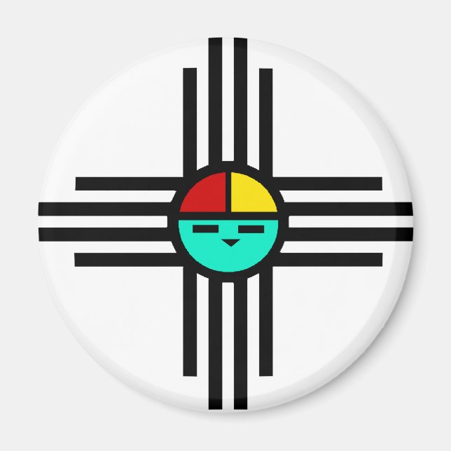 Zia Sun God Magnet (Vorne)