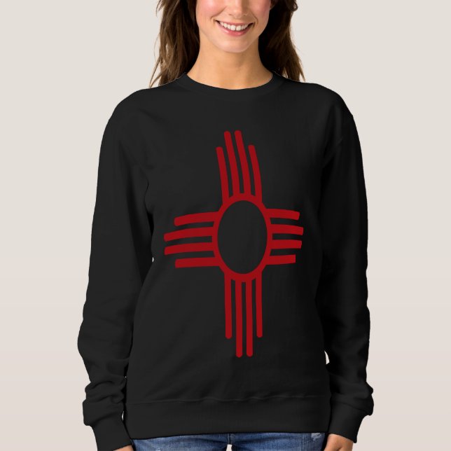 Zia symbol  5 sweatshirt (Vorderseite)