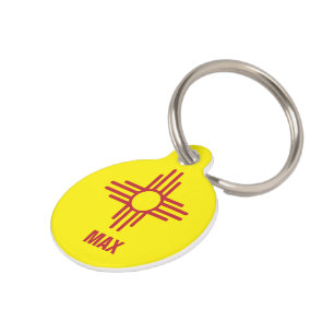 Zia Symbol Custom Pet Tag Haustiermarke