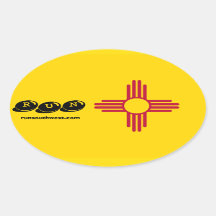 Zia-Symbol-Laufaufkleber