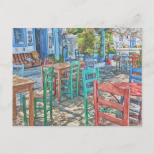 Zia Village, Kos Island, Greece Postkarte