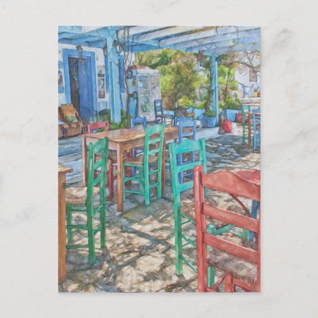 Zia Village, Kos Island, Greece Postkarte (Vorderseite)