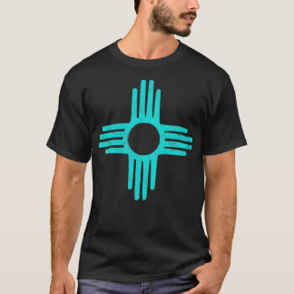 ZiaNew Mexico Türkis T-Shirt