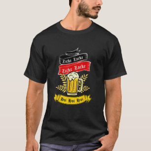 Zicke Zacke Hoi - Funny Germany Flag Oktoberfest G T-Shirt