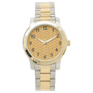 Zickzack 1970er armbanduhr