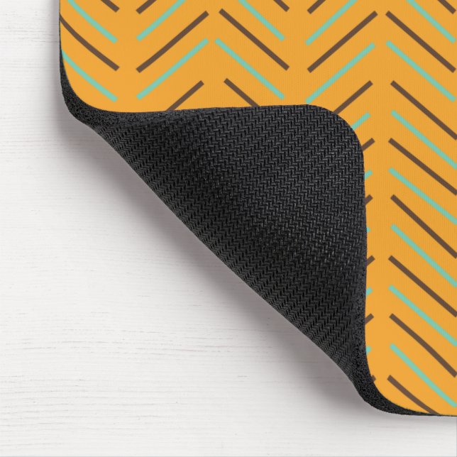 Zickzack 1970er mousepad (Ecke)