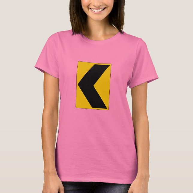 Zickzack Alignment Verlassen, USA T-Shirt (Vorderseite)