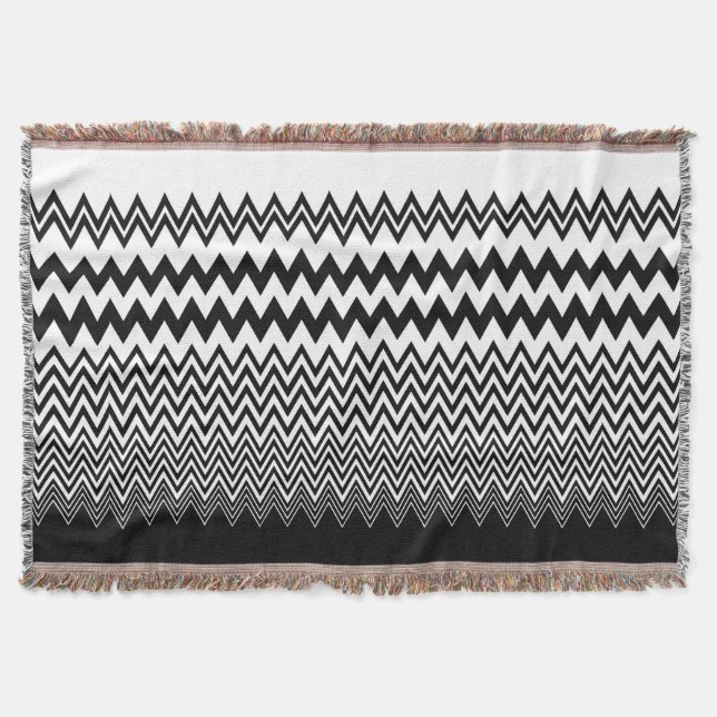 Zickzack Decke (Vorderseite)